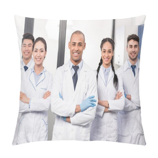 Personality  Team Of Professional Doctors Pillow Covers