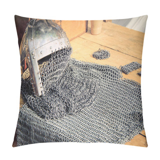 Personality  Medieval Armors: Chain Maile Pillow Covers