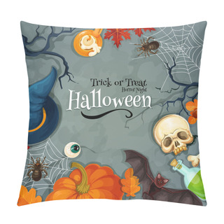 Personality  Halloween Trick Or Treat Horror Night Greeting Pillow Covers