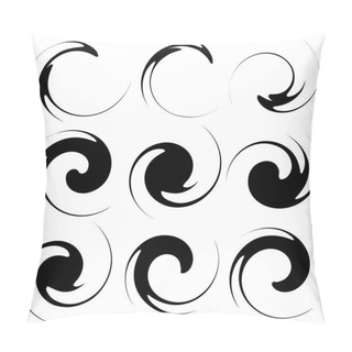 Personality  Rotating Spiral Element Pillow Covers