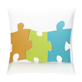 Personality  Color Puzzle Three Pieces Pillow Covers