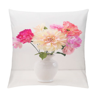Personality  Crepe Paper Flower Bouquet Pillow Covers