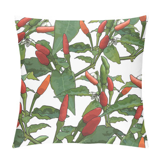 Personality  Thai Hot Chili Pepper Pillow Covers