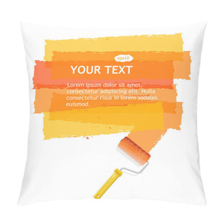 Personality  Vector Roller Brush Pillow Covers