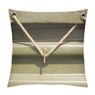 Personality  Army Truck Canvas Pillow Covers