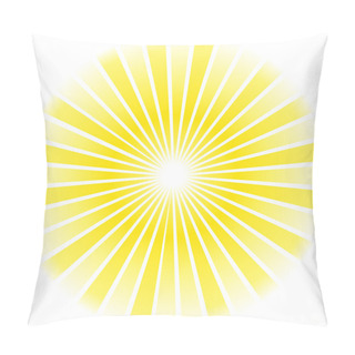Personality  Sunburst Abstract Background Pillow Covers