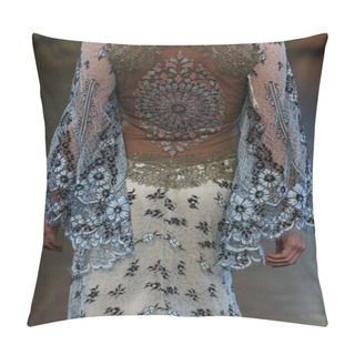 Personality  Claire Pettibone Fall 2015 Bridal Collection Show Pillow Covers