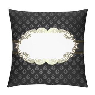 Personality  Vintage Frame, Vector Illustration Pillow Covers