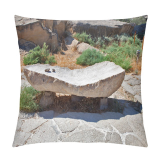 Personality  Antient Music Instrument In Qobustan National Park, Azerbaijan Pillow Covers