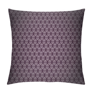 Personality  Vintage Seamless Background, Vector Illustration  Pillow Covers