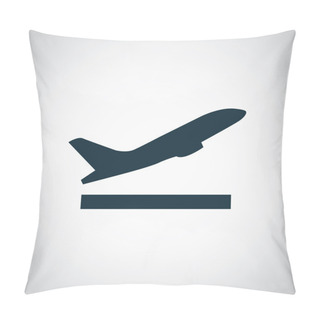 Personality  Airplane Up Icon Pillow Covers