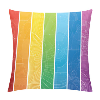 Personality  Colordraft Pattern Pillow Covers