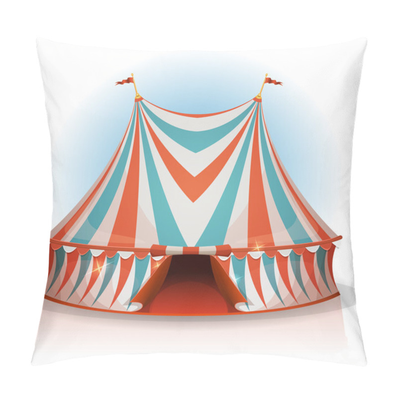 Personality  Big Top Circus Tent Pillow Covers