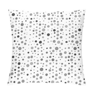 Personality  Abstract Geometric Metallic Scribbles Pattern With Dot Pillow Covers