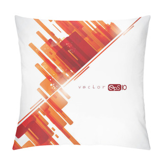 Personality  Abstract Background With Colored Lines Pillow Covers
