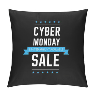 Personality  Banner Of Cyber Monday Sale Pillow Covers