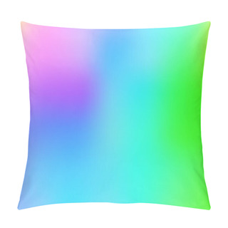 Personality  Light Multicolor, Rainbow Vector Abstract Bright Background. A Completely New Color Illustration In A Bokeh Style. Brand New Style For Your Business Design. Pillow Covers