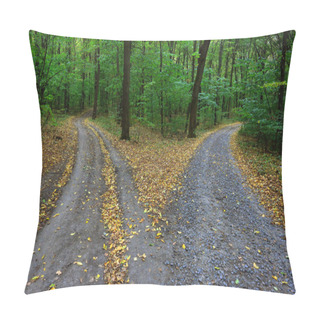 Personality  Fork Roads Pillow Covers