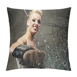 Personality  Punk Girl Pillow Covers
