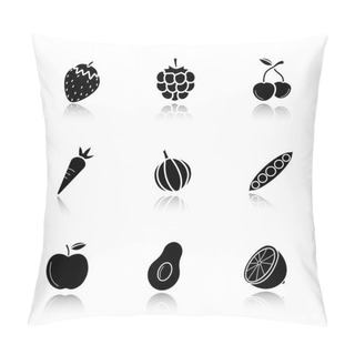 Personality  Fruit, Berries And Vegetables  Pillow Covers