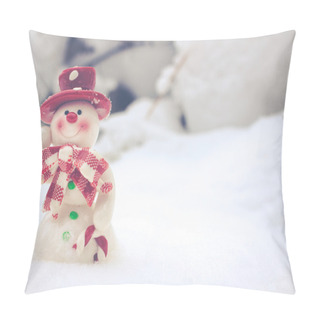 Personality  Christmas Greeting Card Pillow Covers