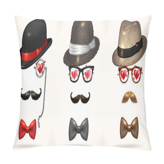 Personality  Gentlemen In Love Set  Pillow Covers