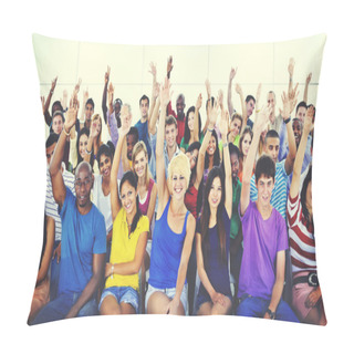 Personality  Happy Diversity People Pillow Covers