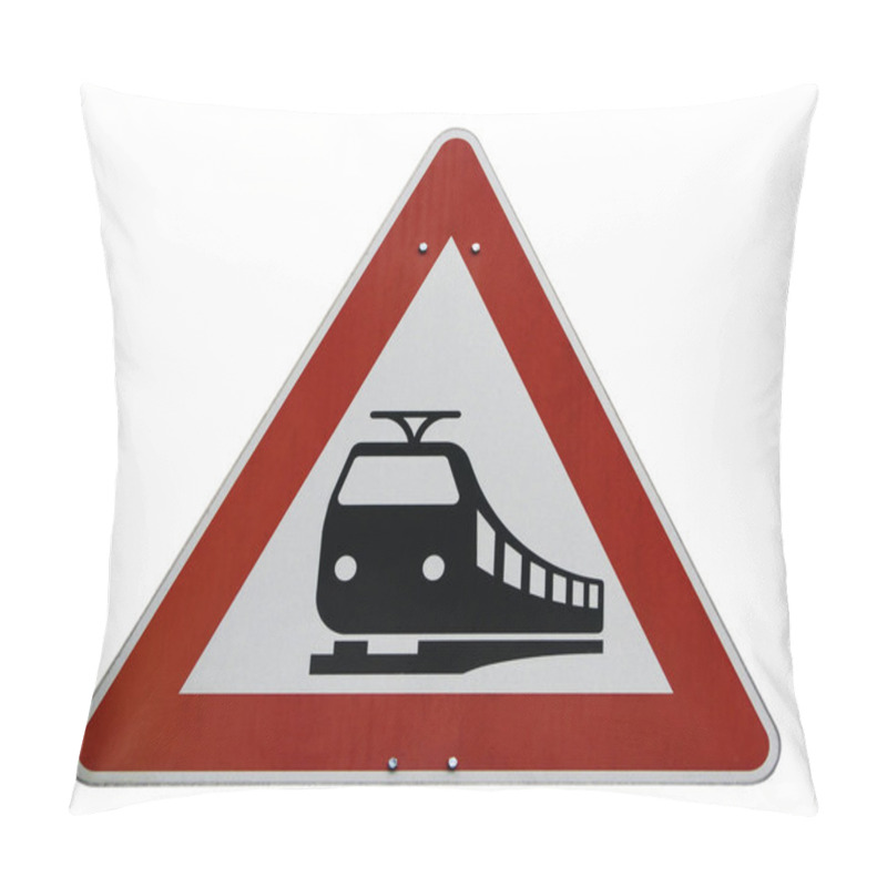 Personality  Railroad Sign Pillow Covers