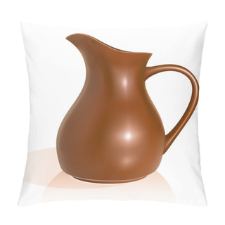 Personality  Clay Pitcher. Pillow Covers
