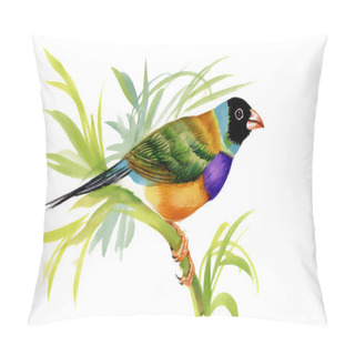 Personality  Wild Exotic  Bird Pillow Covers