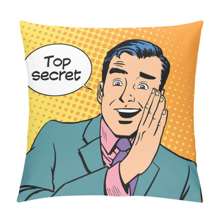 Personality  Top Secret Security Business Pillow Covers