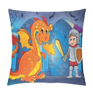 Personality  Haunted Castle Interior Theme 5 Pillow Covers
