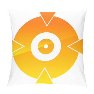 Personality  Crosshair, Target Mark Shape   Pillow Covers
