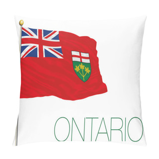 Personality  Ontario Flag, Canada  Pillow Covers