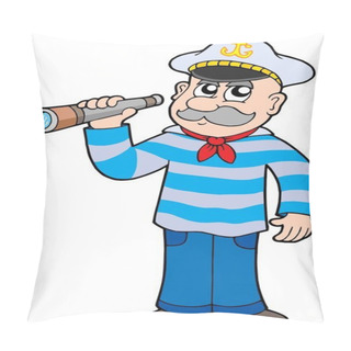 Personality  Sailor With Spyglass Pillow Covers