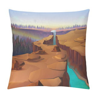 Personality  Canyon, Nature   Background Pillow Covers