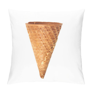 Personality  Empty Waffle Cone For Ice Cream Pillow Covers