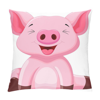 Personality  Cute Pig Cartoon Pillow Covers