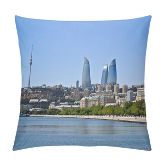 Personality  Embankment Of Baku Pillow Covers