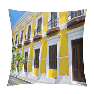 Personality  Colonial Architecture In Old San Juan, Puerto Rico Pillow Covers