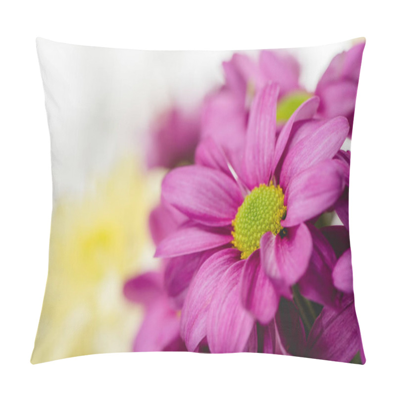 Personality  Purple Fresh Flowers Pillow Covers