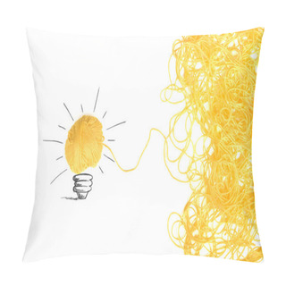 Personality   Idea And Innovation With Wool Ball  Pillow Covers