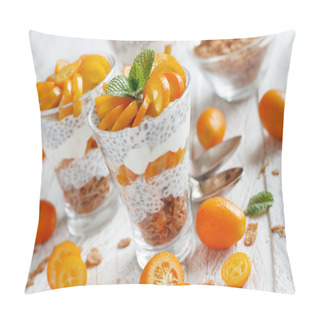 Personality  Chia Pudding Parfait With Kumquat  Pillow Covers