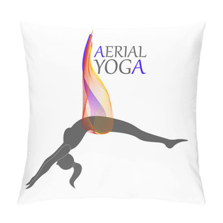 Personality  Aerial Yoga For Women Pillow Covers