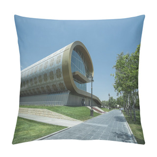 Personality  Azerbaijani National Carpet Museum In Baku Pillow Covers