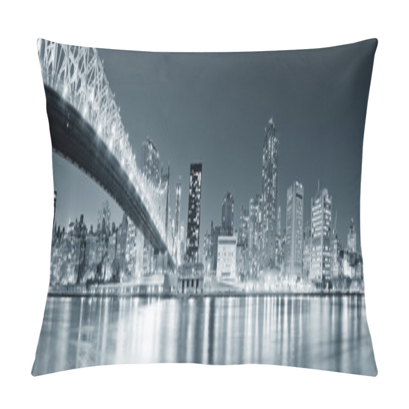 Personality  New York City Night Panorama Pillow Covers