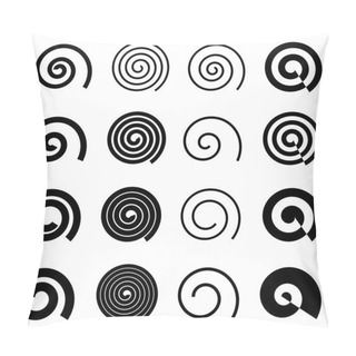 Personality  Spiral Elements For Your Design Pillow Covers