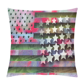 Personality  Painted America Pillow Covers