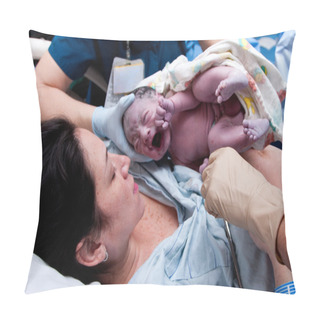 Personality  New Life - Baby Is Born Pillow Covers