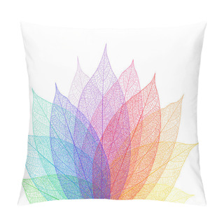 Personality  Leaf Abstract Background Pillow Covers